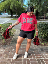 Dawgs Polka Dot Tee | Heather Red