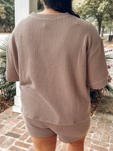 Corded Short Set | Mocha