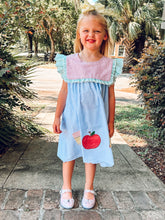 School Days Embroidered Cotton Dress
