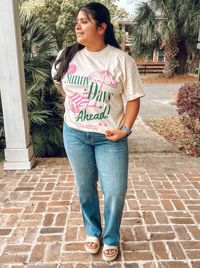 Sunny Days Ahead Tee | Cream