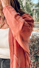 Dolman Sleeve Cardigan | Rosewood