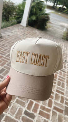 East Coast Embroidery Hat | Beige