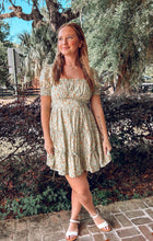 Field Of Flowers Dress | Sage