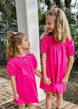 Sweetheart Smocked Bow Dress | Pink