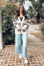 Everyday Bow Cardigan | White