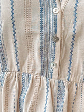 Bell Striped Top | Blue