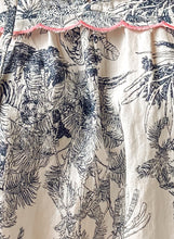 Toi De Floral Top | White/Blue