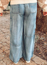 Cargo Wide Leg Denim