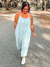 Floral Printed Jumpsuit | Chambray