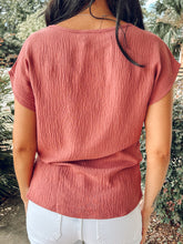 In The Details Twist Top | Mulberry