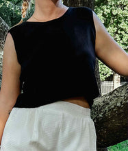 Tied Game Knit Top | Black