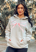 Coquette Bow Hoodie | Grey