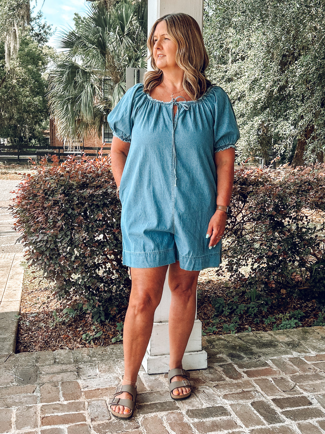Old Glory Denim Romper
