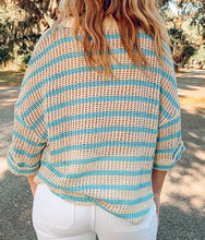 Summer Crochet Knit | Aqua