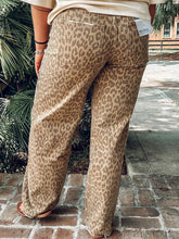Zena Leopard Mid RiseDenim