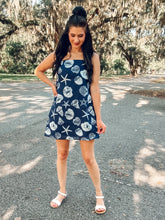 Shore Line Mini Dress | Navy