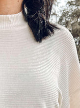 Casually Chic Ribbed Sweater | Cream