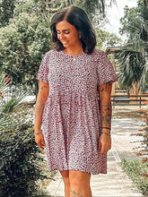 August Bloom Floral Dress | Magenta