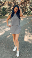 Gingham Top + Skort Set | Black