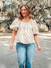 Spring Dot Top | Taupe