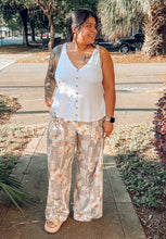 Boho Patchwork Pant | Taupe