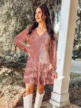 Noel Velvet Dress | Mauve