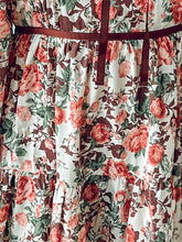 Tea Fall Floral Dress | Cream