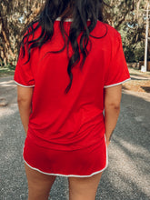 GameDay Skort Set | Red/White