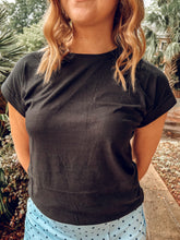 Classic Cotton Tee | Black