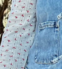 Bow Polka Top | Cream