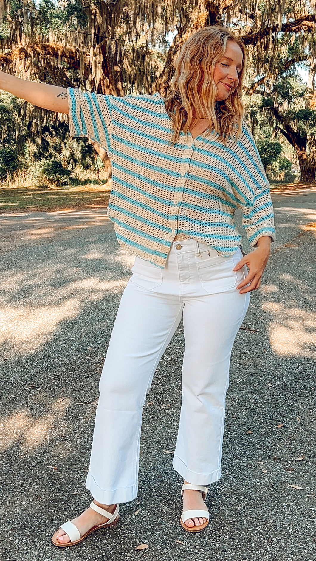 Summer Crochet Knit | Aqua