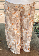 Boho Patchwork Pant | Taupe