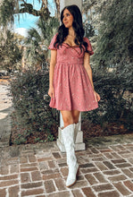 Kiss Me Floral Dress | Mauve