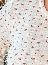 Bow Polka Top | Cream