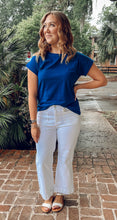 Classic Cotton Tee | Navy