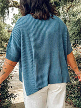 Dolman Oversize Sweater | Blue