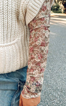 Floral Lace Mesh Top