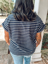 Perfect Prep Striped Set | Navy