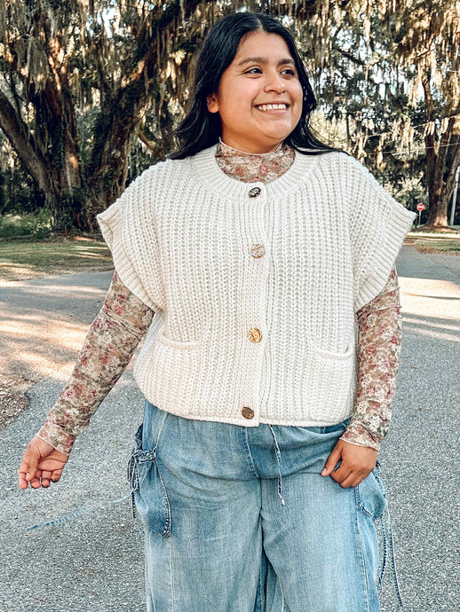 Floral Lace Mesh Top