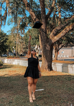 Sway Textured Romper | Black