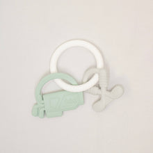 Tee Time Golf Silicone Teether: Light Sage