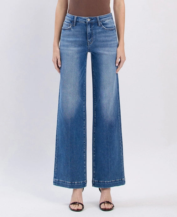 Lottie Wide Leg Denim | Flying Monkey