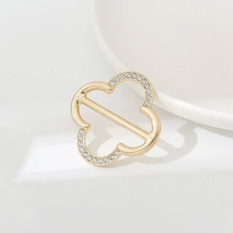 Scarf Charm Slider Ring | D