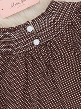 Smocked Pumpkin Bubble | Brown