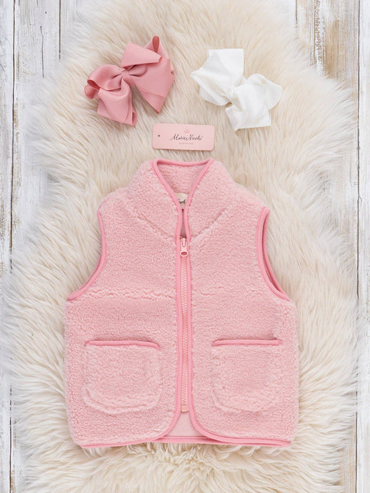 Cotton Candy Vest | Pink