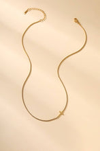 Cross Necklace | Gold