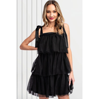 The End Tulle Dress | Black