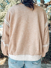 Drifting Raw Hem Sweater | Sand