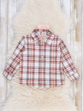 Maple Plaid Button-Up Shirt