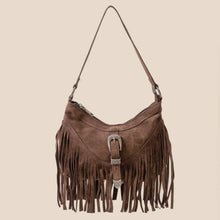 Cascade Fringe Shoulder Bag | Light Brown